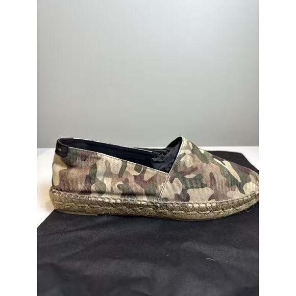NIB Saint Laurent Camouflage flat espadrilles - Picture 3 of 7